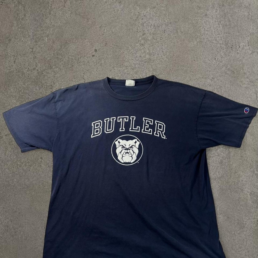 y2k butler tech bulldogs college wear tee